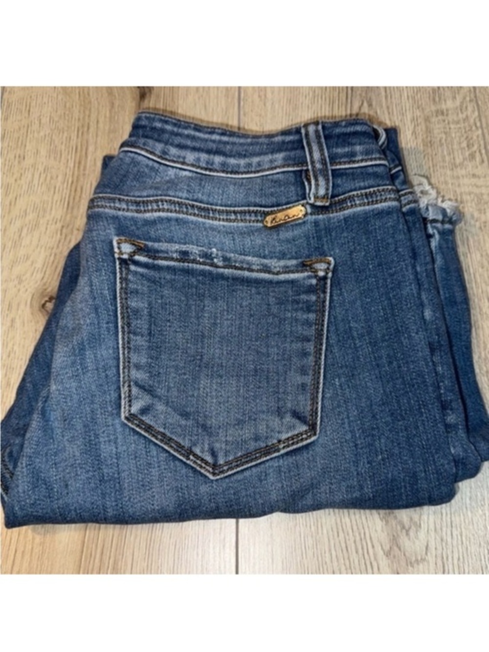 Kancan signature skinny blue jeans denim